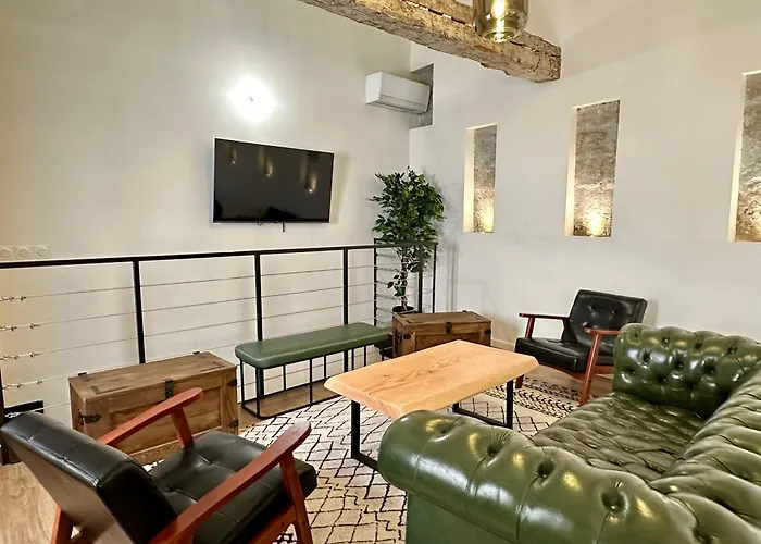 Le Loft Du Cloitre - Parking - Clim